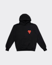 Carica l'immagine nel visualizzatore di Gallery, HEART black hoodie