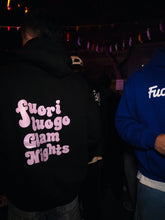 Carica l&#39;immagine nel visualizzatore di Gallery, GLAM NIGHTS black hoodie
