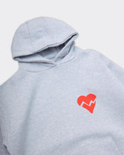 Carica l&#39;immagine nel visualizzatore di Gallery, HEART gray hoodie

