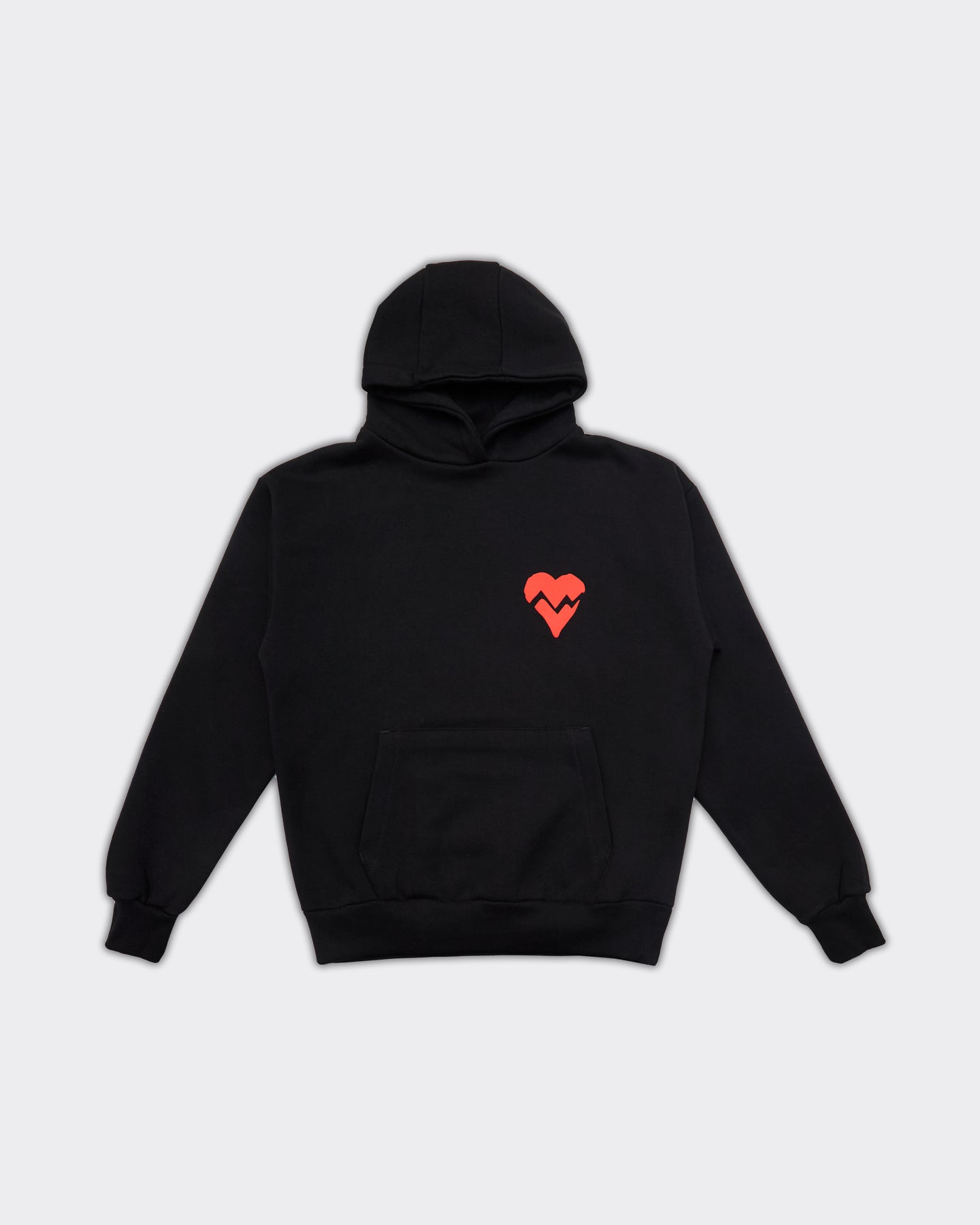 HEART black hoodie